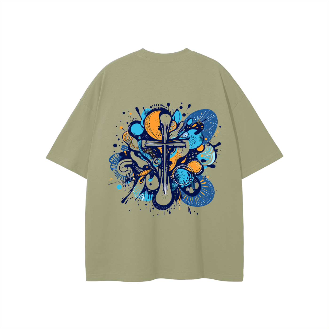 Burst Cross Unisex T-Shirt