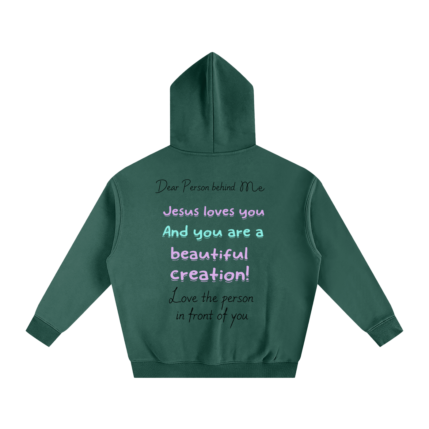 Dear Person Behind Me Unisex Hoodie
