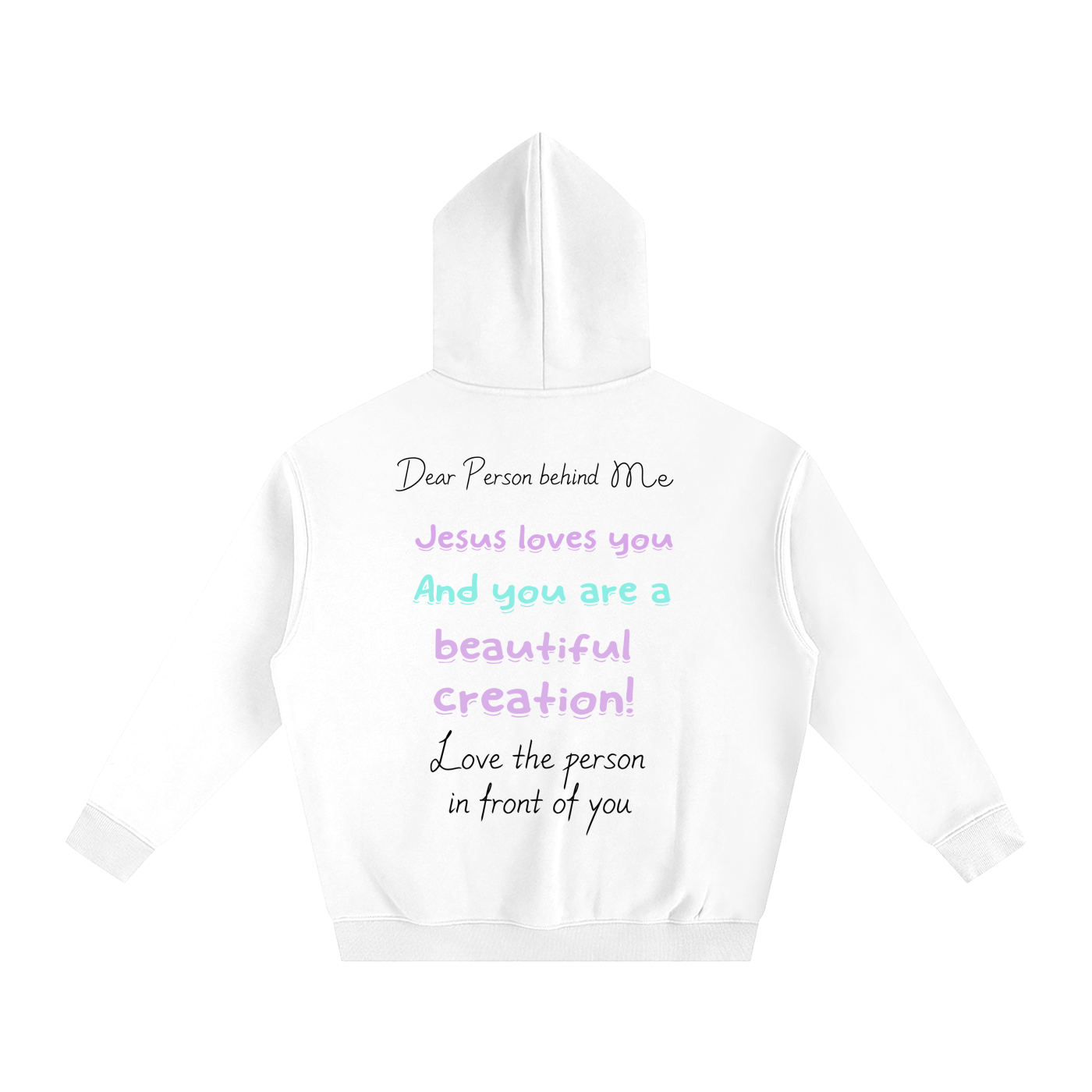 Dear Person Behind Me Unisex Hoodie