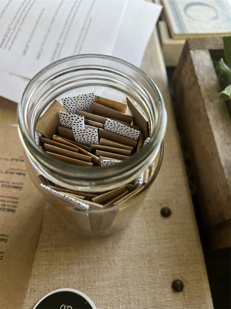 Handmade Bible Verses Jar 67 Color-coded Bible Verse Jar Crafts