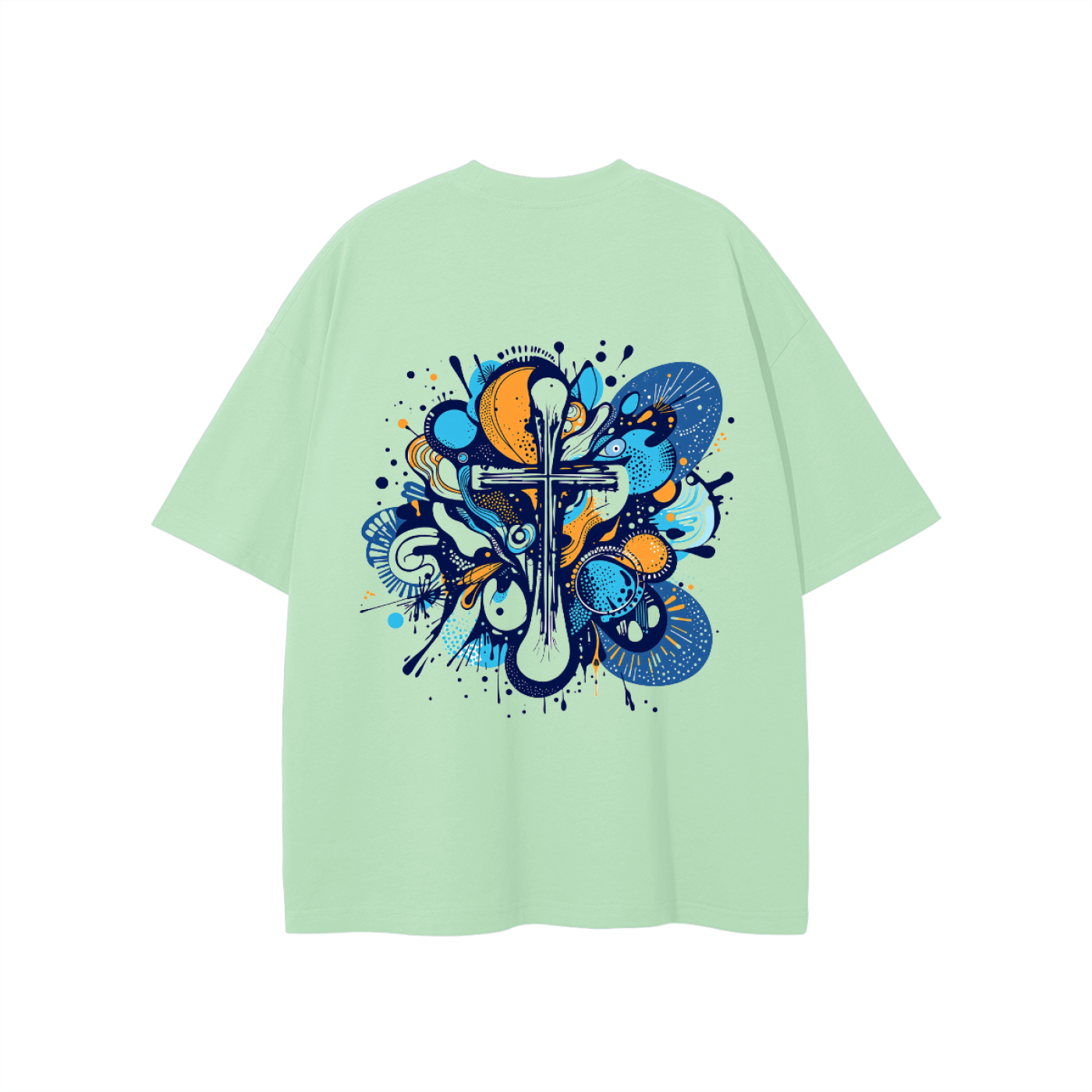 Burst Cross Unisex T-Shirt