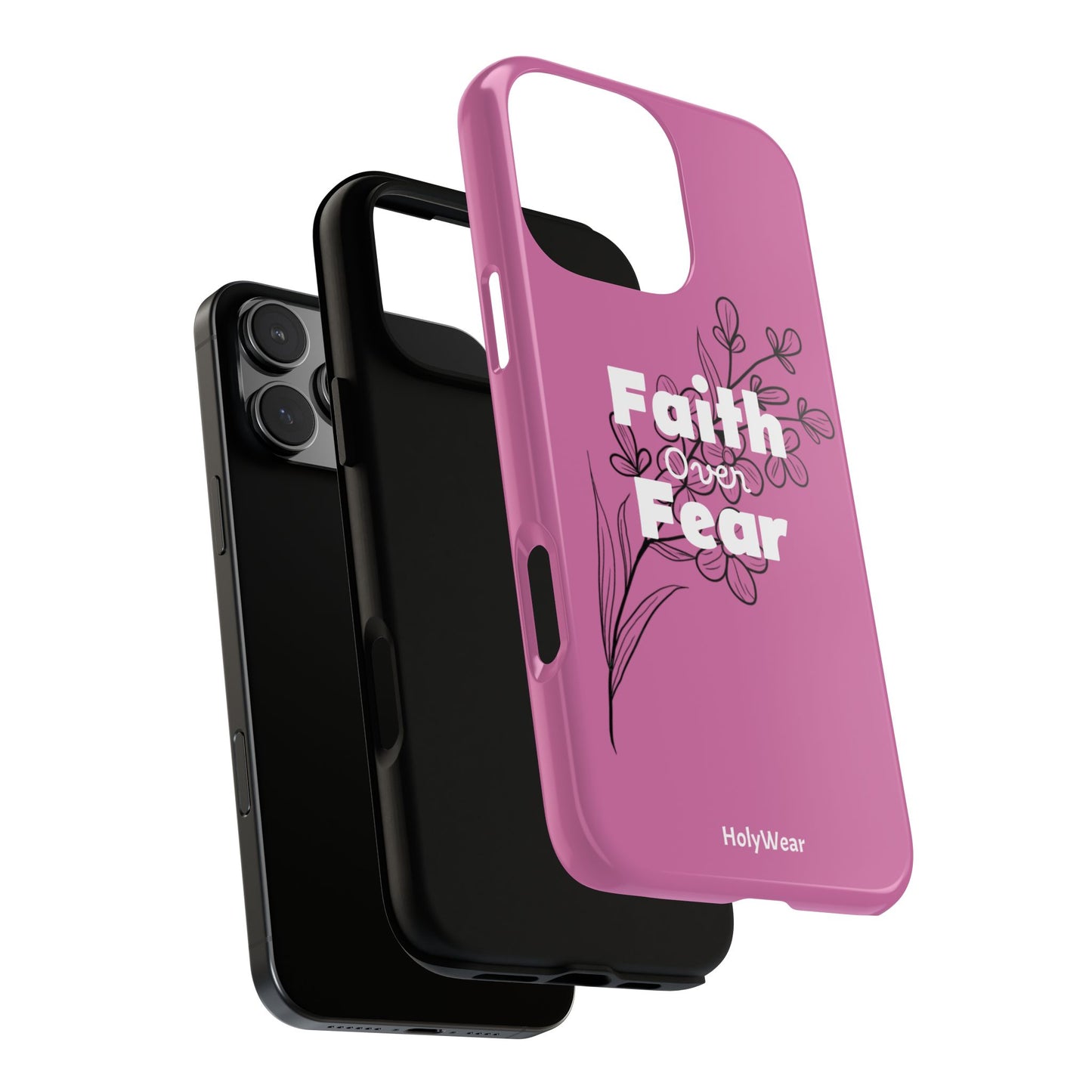 HolyWear Faith Over Fear Phone Case