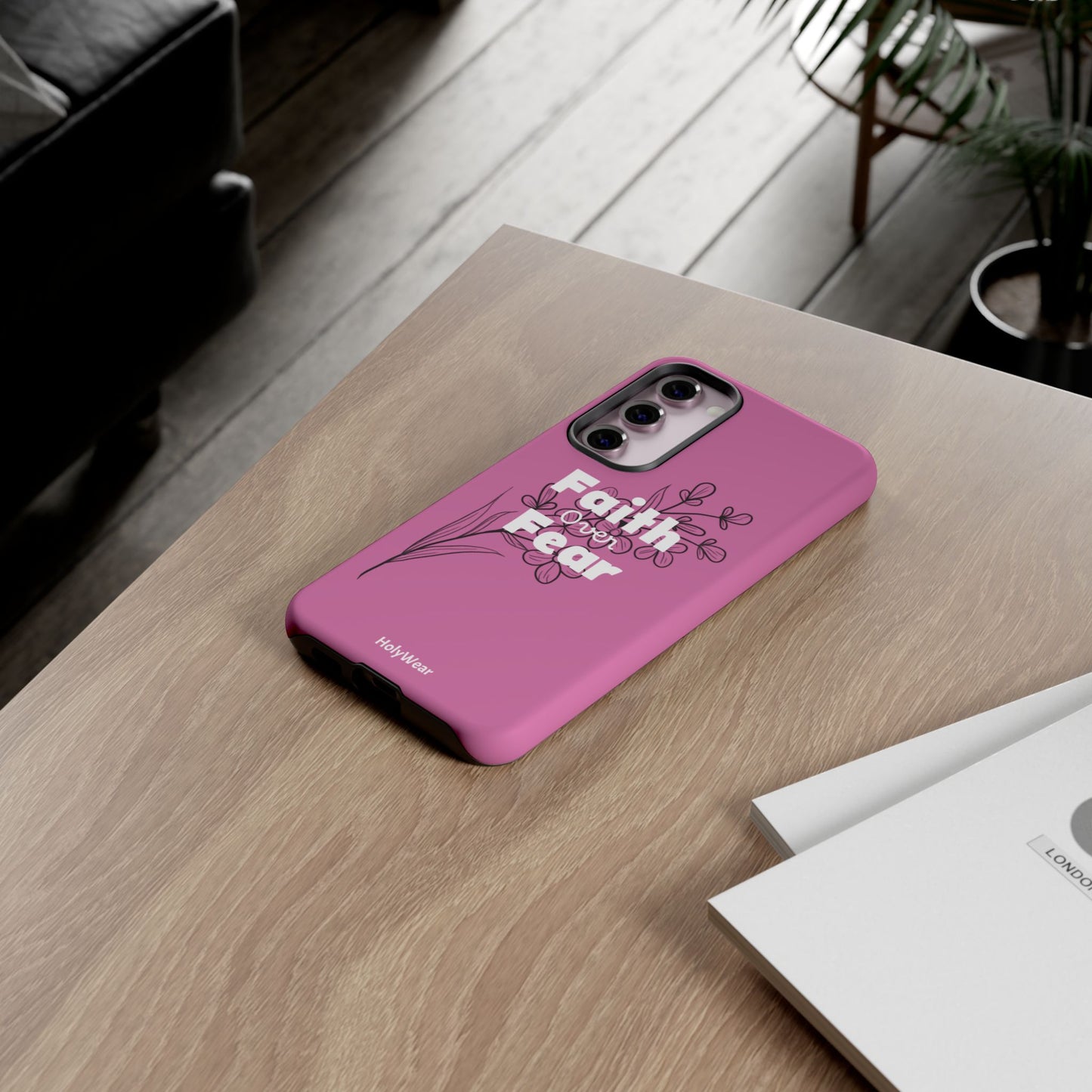 HolyWear Faith Over Fear Phone Case