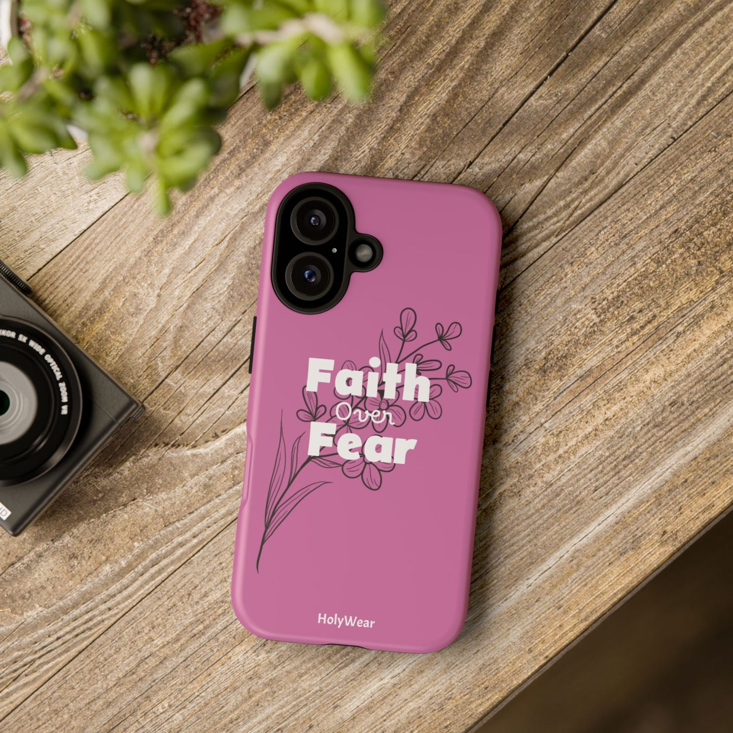 HolyWear Faith Over Fear Phone Case