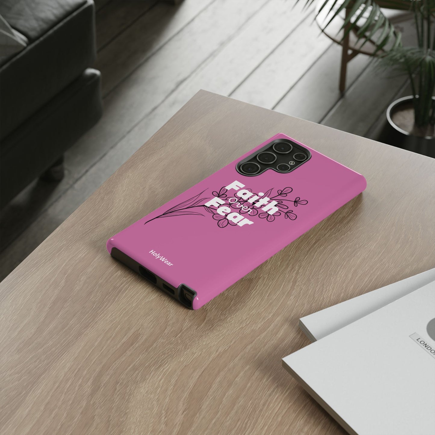 HolyWear Faith Over Fear Phone Case