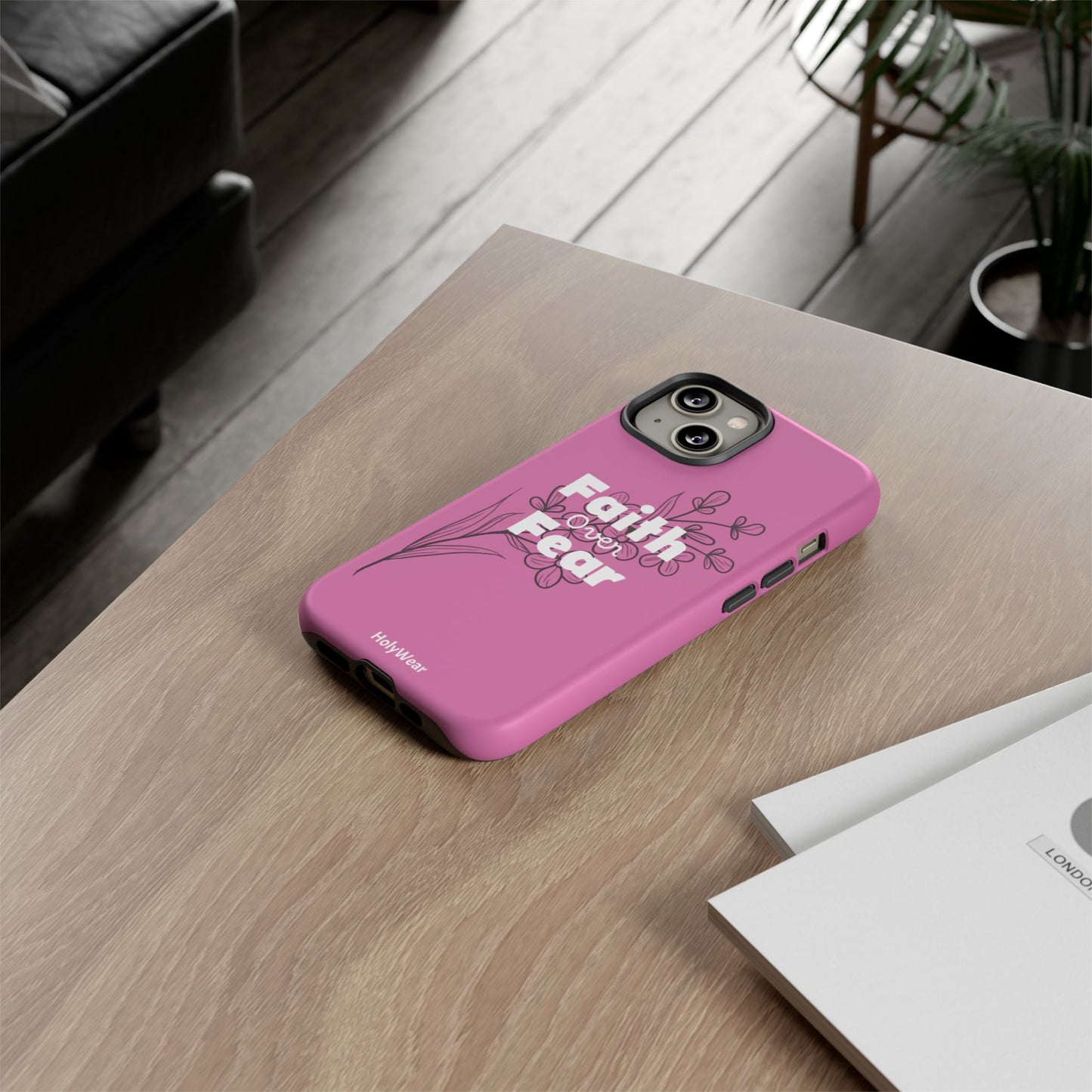 HolyWear Faith Over Fear Phone Case