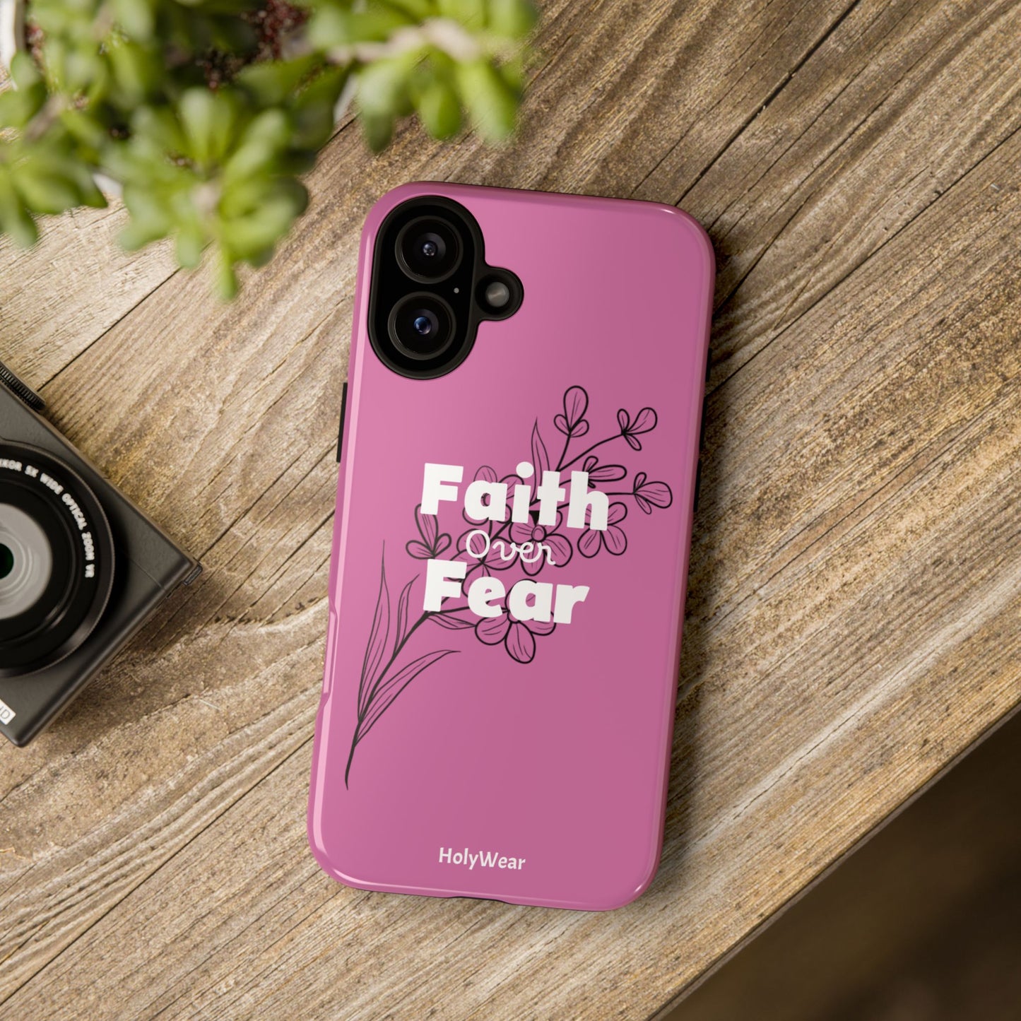 HolyWear Faith Over Fear Phone Case