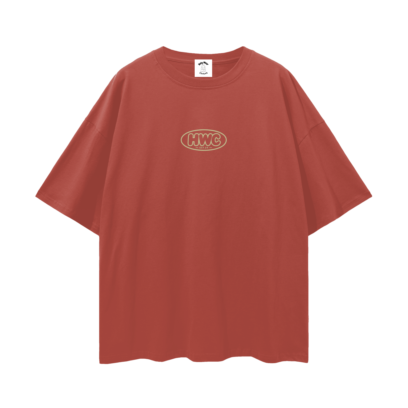 Sword Hebrew Drop Shoulder T-Shirt