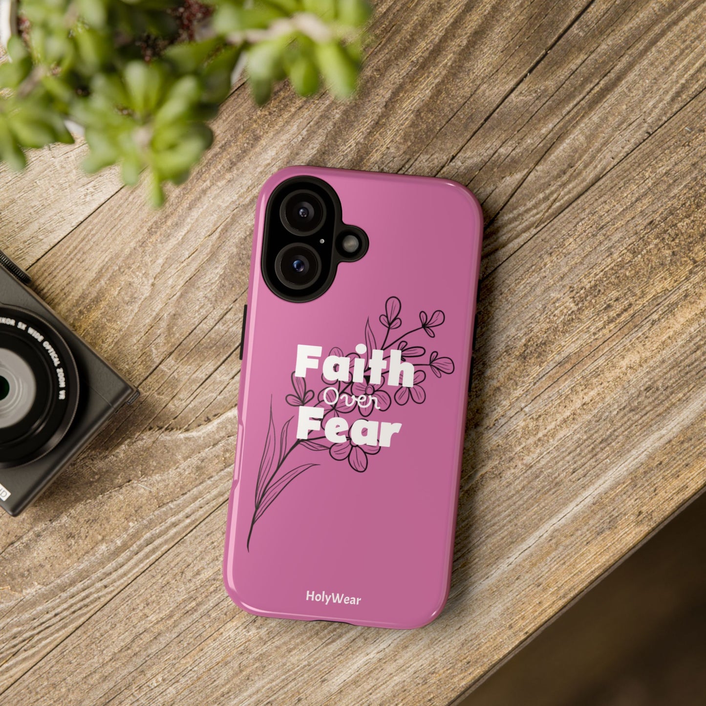 HolyWear Faith Over Fear Phone Case