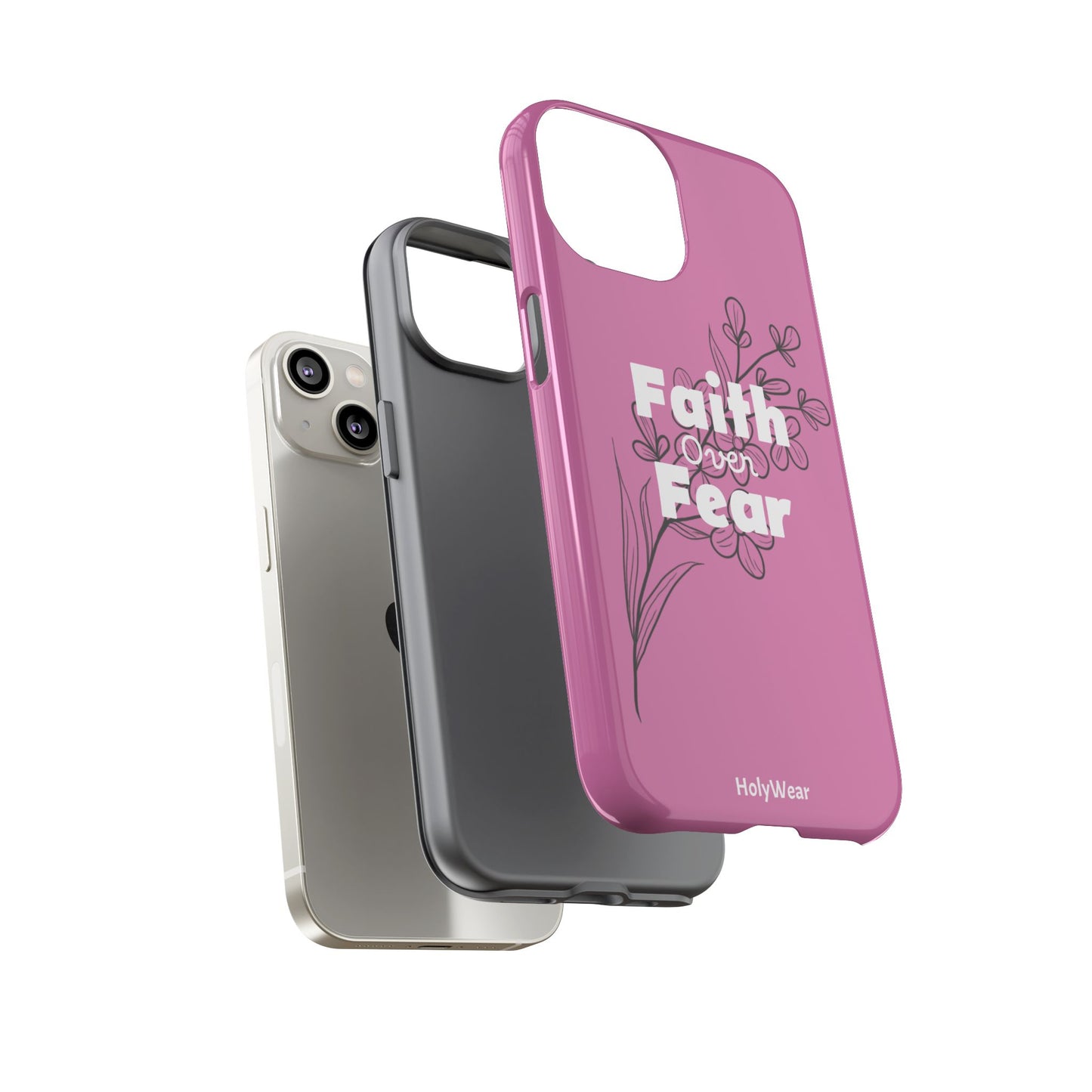 HolyWear Faith Over Fear Phone Case