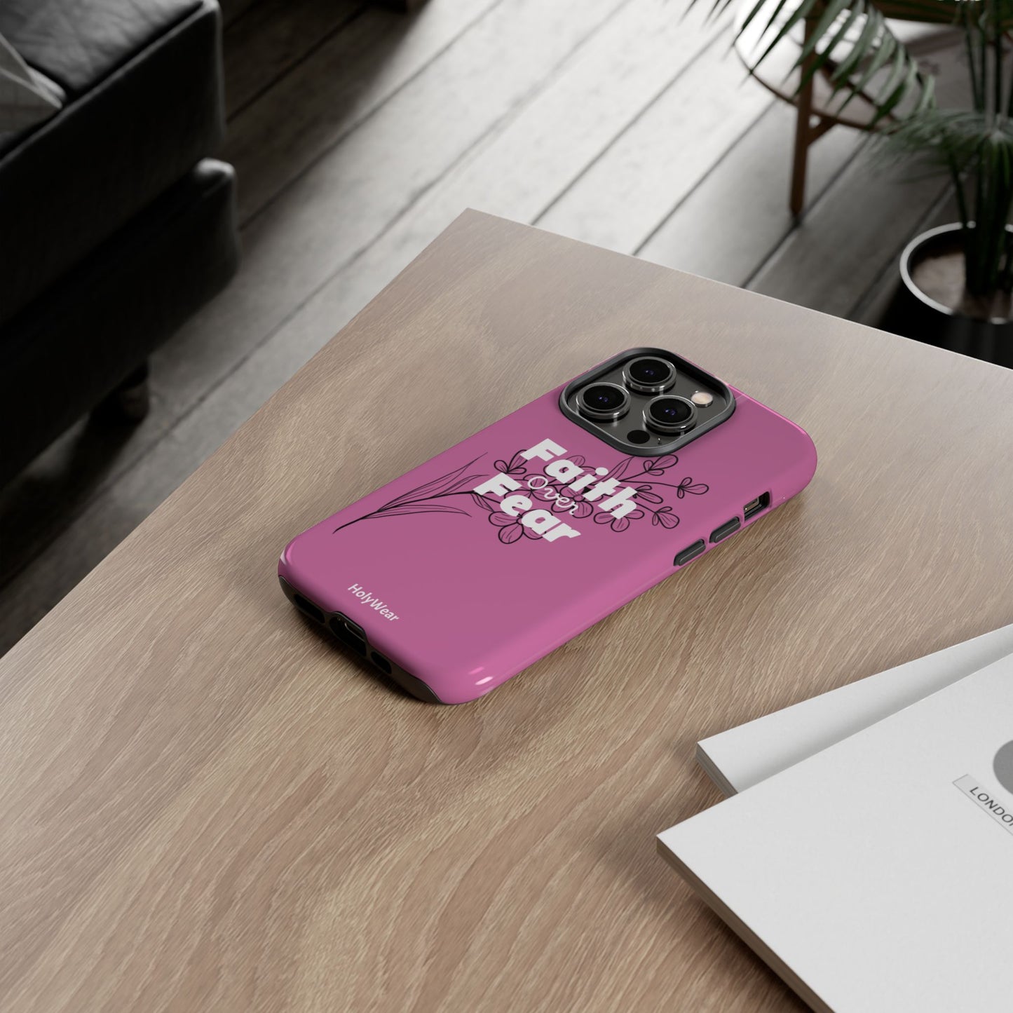 HolyWear Faith Over Fear Phone Case
