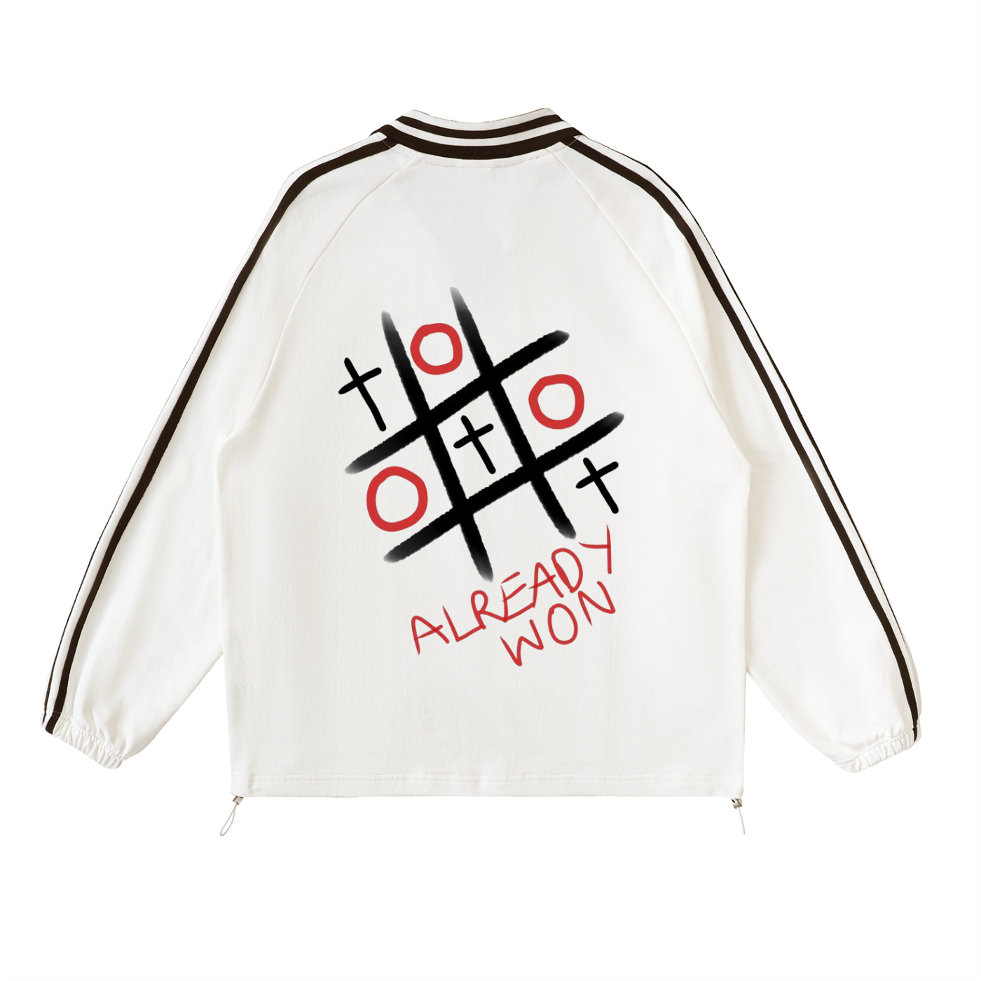 Noughts and Crosses Collar Sweatshirt