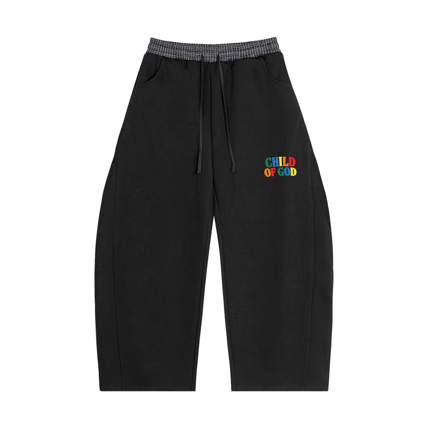 Child Of God Rainbow Baggy Sweatpants