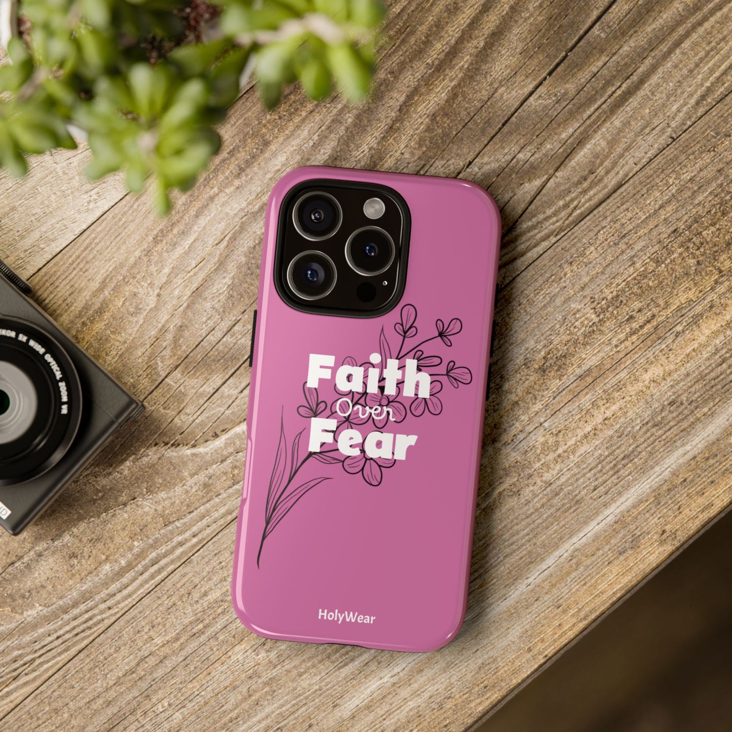 HolyWear Faith Over Fear Phone Case