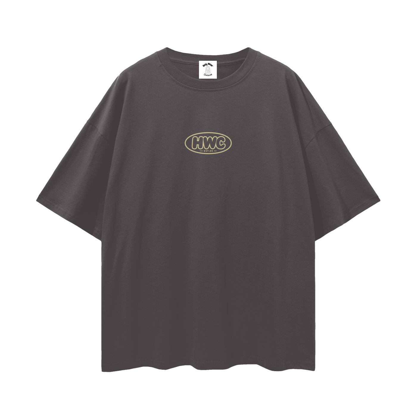 Sword Hebrew Drop Shoulder T-Shirt