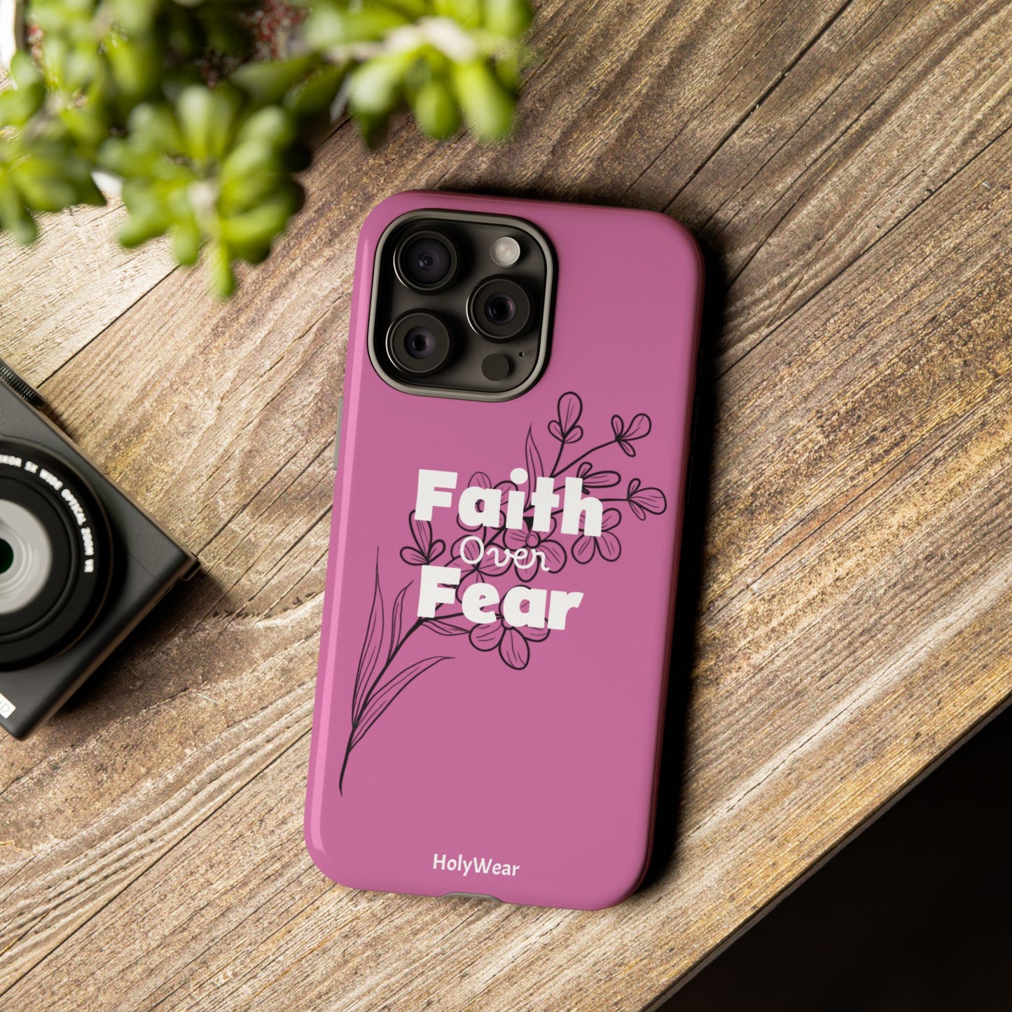 HolyWear Faith Over Fear Phone Case