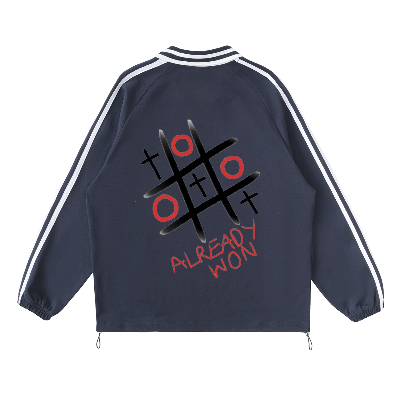 Noughts and Crosses Collar Sweatshirt