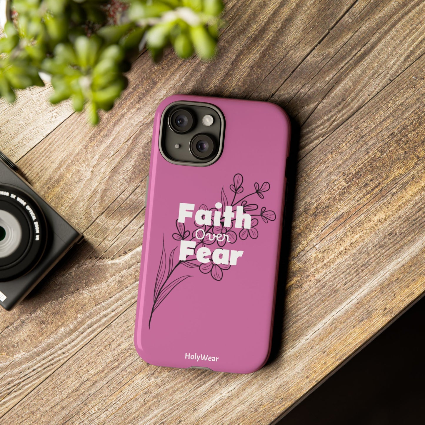 HolyWear Faith Over Fear Phone Case