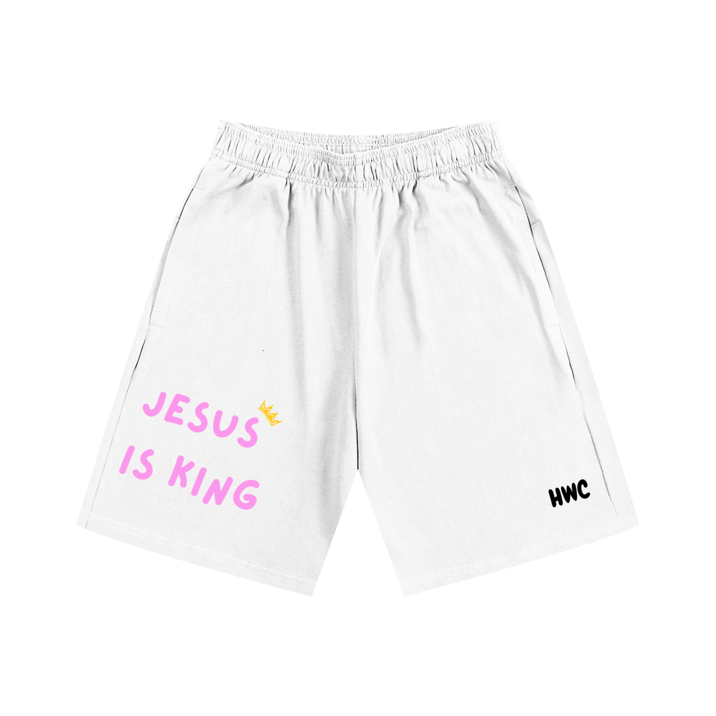 Jesus Is King Unisex Cotton Shorts