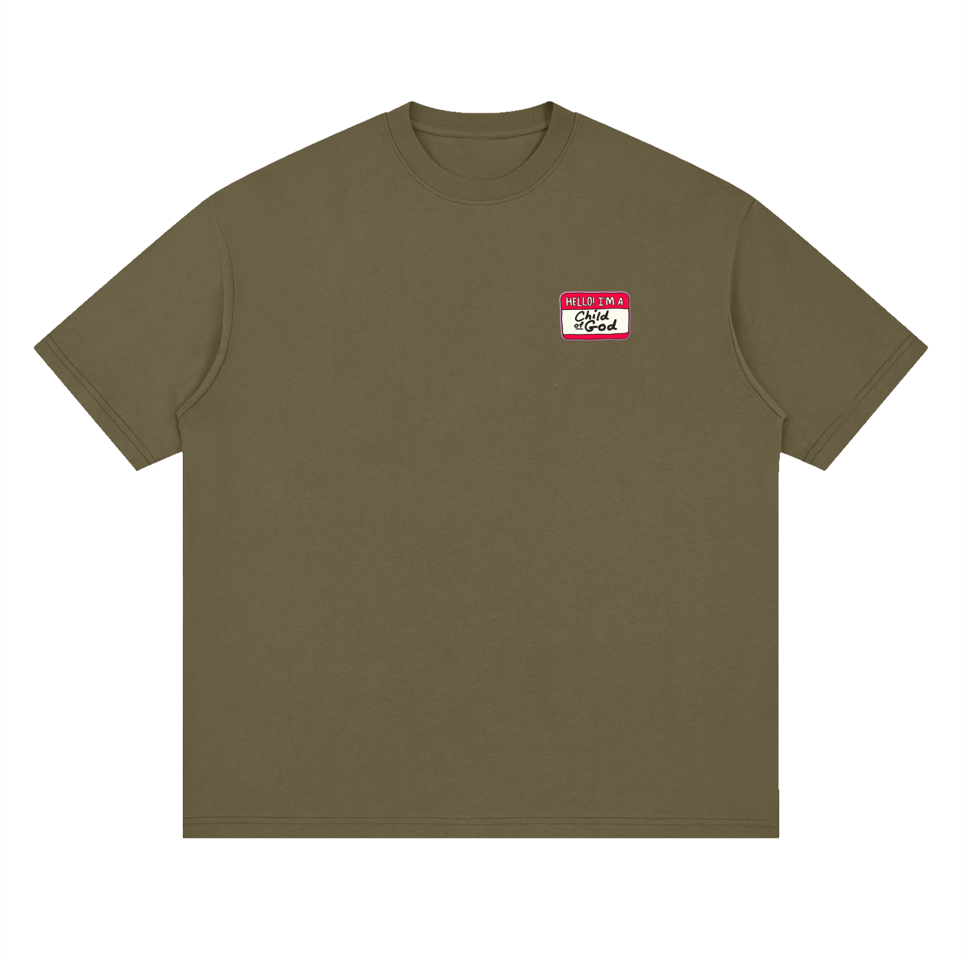 Name tag Child Of God T-Shirt