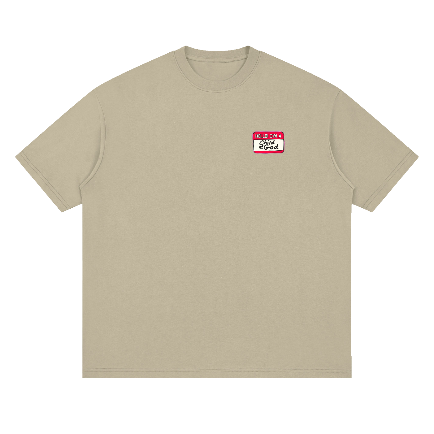 Name tag Child Of God T-Shirt