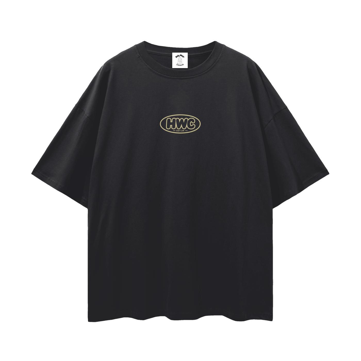 Sword Hebrew Drop Shoulder T-Shirt