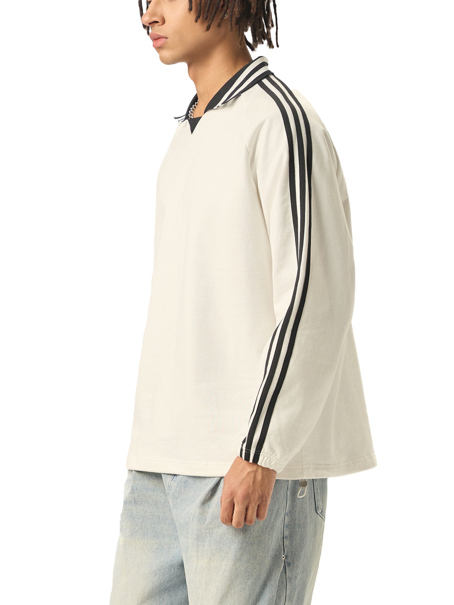 Noughts and Crosses Collar Sweatshirt